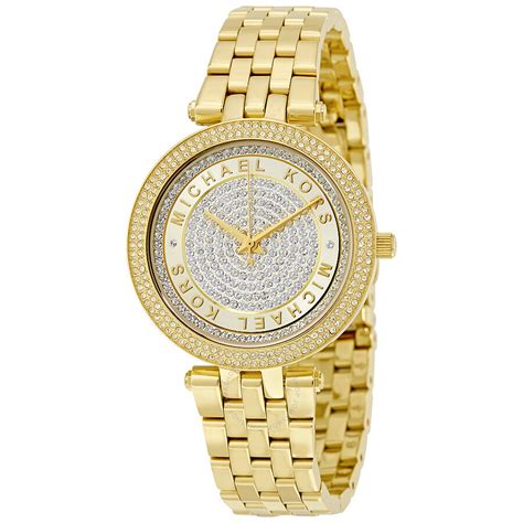 Michael Kors Mini Darci Crystal Pave Dial Ladies 